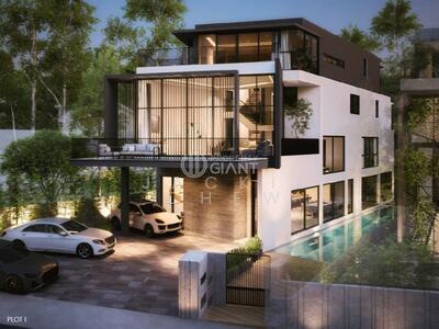 For Sale - ❤️GIANT⚡️Freehold Brand New 4 Levels Detached House w Pool, Attic & Lift