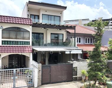 For Sale - 6+1 Bedroom Modern Terrace (with solar panel & EV charger) near Hougang & Kovan MRT