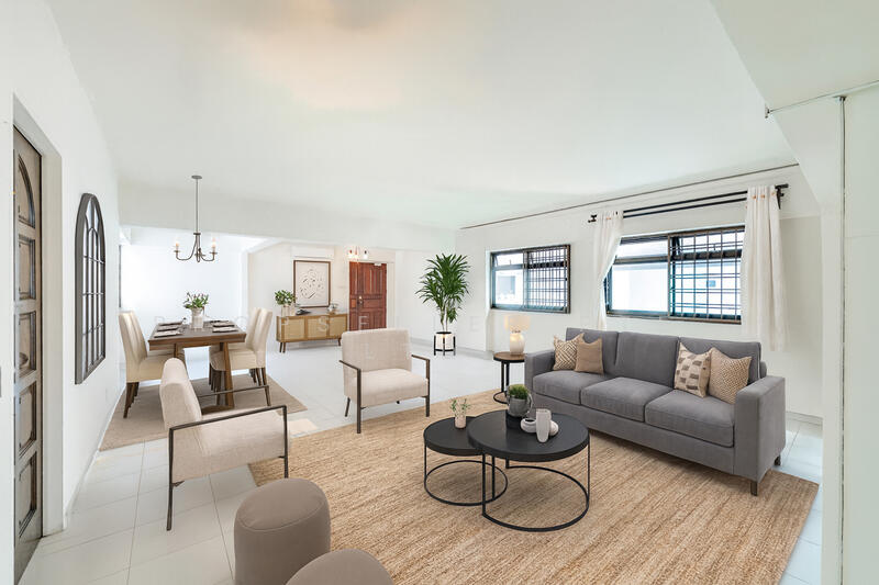 Living Room - Staged