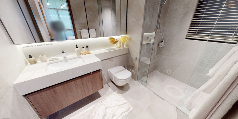 ⭐️ D5, FH, $80k discount, 5mins to pasir panjang mrt ⭐️, Buona Vista / West Coast / Clementi New Town, 3 Bedrooms, 1,087 sqft, Condominium For Sale, by Elaine Wong, 500014052 - Bathroom - PropertyGuru.com.sg