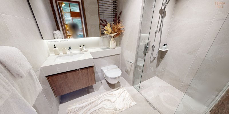 380,000 discount D5, FH, penthouse, 5mins to mrt, Buona Vista / West Coast / Clementi New Town, 4 Bedrooms, 1,830 sqft, Condominium For Sale, by Elaine Wong, 500014054 - Bathroom - PropertyGuru.com.sg