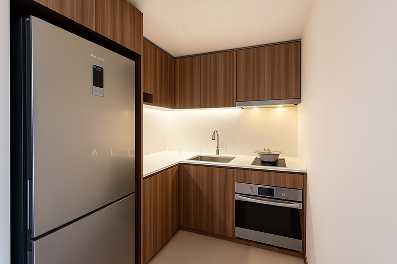 Lentor Modern, 3 Lentor Central, 2 Bedrooms, 678 sqft, Condominium For Rent, by Alex Toh C W, 500014259 - Kitchen - PropertyGuru.com.sg