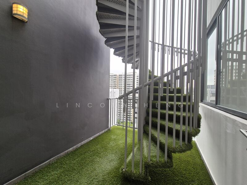 Stairs to Roof Terrace