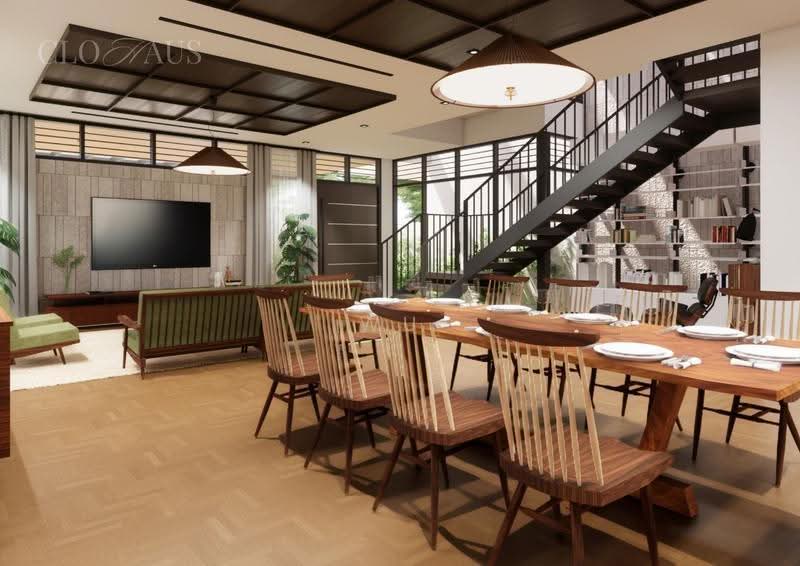 Richard's Park, Richards Avenue, Hougang / Punggol / Sengkang, 4 Bedrooms, 2,000 sqft, Corner Terrace For Sale, by Wu JiaWei, 500014562 - Living Room(Rebuild 3D Rendering) - PropertyGuru.com.sg