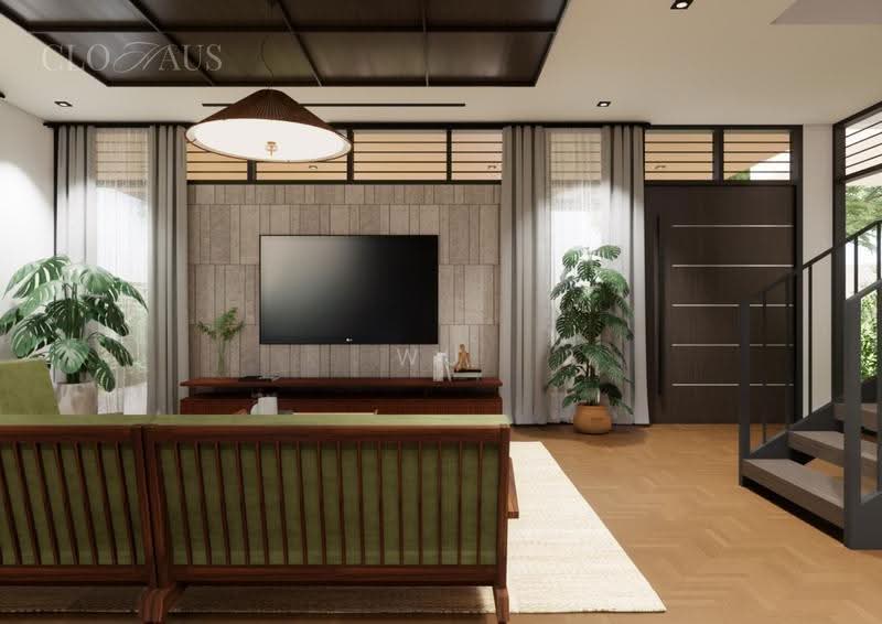 Richard's Park, Richards Avenue, Hougang / Punggol / Sengkang, 4 Bedrooms, 2,000 sqft, Corner Terrace For Sale, by Wu JiaWei, 500014562 - Living Room(Rebuild 3D Rendering) - PropertyGuru.com.sg