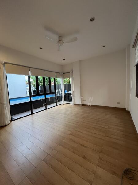 1st Level - Bedroom 1 overlooking Pool