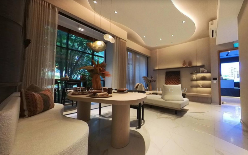 The Hillshore Condominium For Sale at S$ 2,628,000 | PropertyGuru Singapore - Living Room