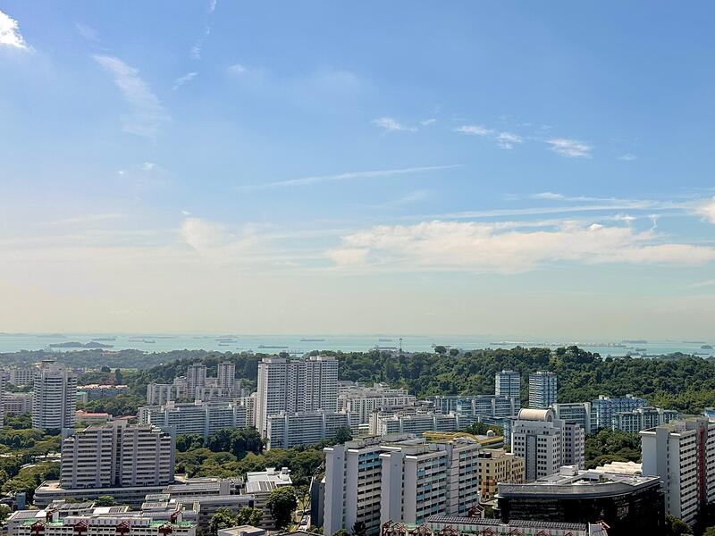 Actual View from Living and all rooms