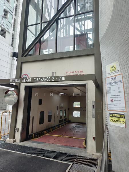 Peninsula Plaza, 111 North Bridge Road, 517 sqft, Office For Sale, by Gina Lim, 500014862 - Car Park - CommercialGuru.com.sg