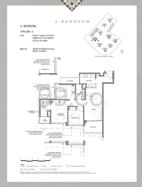 Parc Clematis, 8C Jalan Lempeng, 3 Bedrooms, 915 sqft, Condominium For Rent, by Jesley Lim, 500014981 - PropertyGuru.com.sg