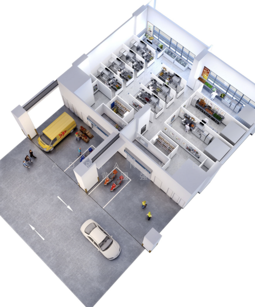 2C mandai estate B2 heavy industrial freehold, Admiralty / Woodlands, 1,851 sqft, Factory / Workshop (B2) For Sale, by Adrian Wee 黄國强, 500015269 - Kitchen - CommercialGuru.com.sg
