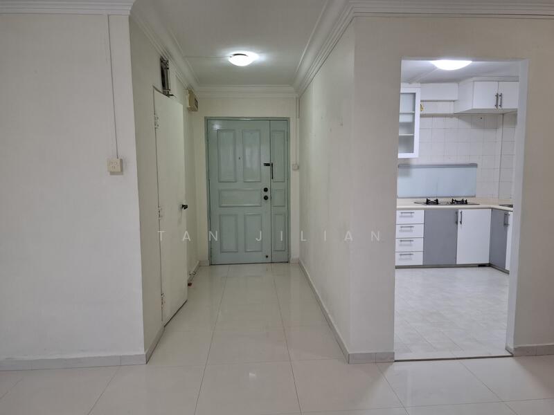 living area towards main entrance