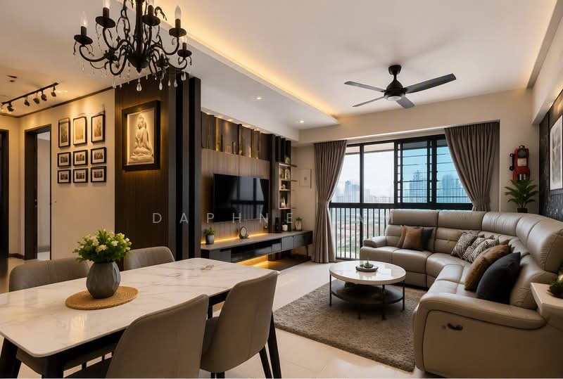 Pinnacle @ Duxton, 1 Cantonment Road, 3 Bedrooms, 1,001 sqft, HDB Flat For Sale, by Daphne Lam, 500015647 - Living Room - PropertyGuru.com.sg