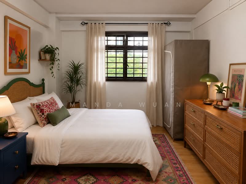 4 Sago Lane, 4 Sago Lane, 2 Bedrooms, 721 sqft, HDB Flat For Sale, by Amanda Wuan, 500015796 - Bedroom - PropertyGuru.com.sg