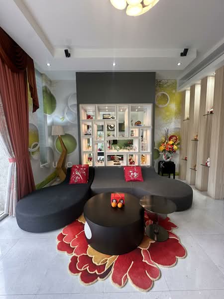 The Greenwood Cluster House For Sale at S$ 3,650,000 | PropertyGuru Singapore - Living Room