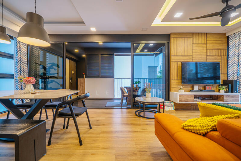 Living Room & Dining Room