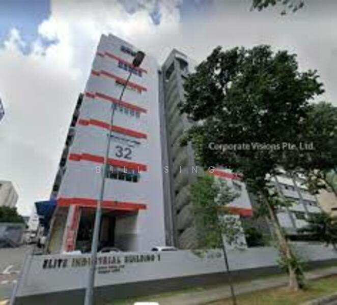 Elite Industrial Building I, 32 Kallang Pudding Road, 1,421 sqft, Light Industrial (B1) For Rent, by Bill Singh, 500016568 - Exterior - CommercialGuru.com.sg