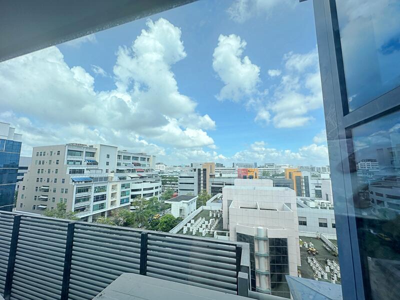 Ubi Techpark, 10 Ubi Crescent, 1,938 sqft, Light Industrial (B1) For Sale, by Ronda Tham, 500016844 - Balcony - CommercialGuru.com.sg
