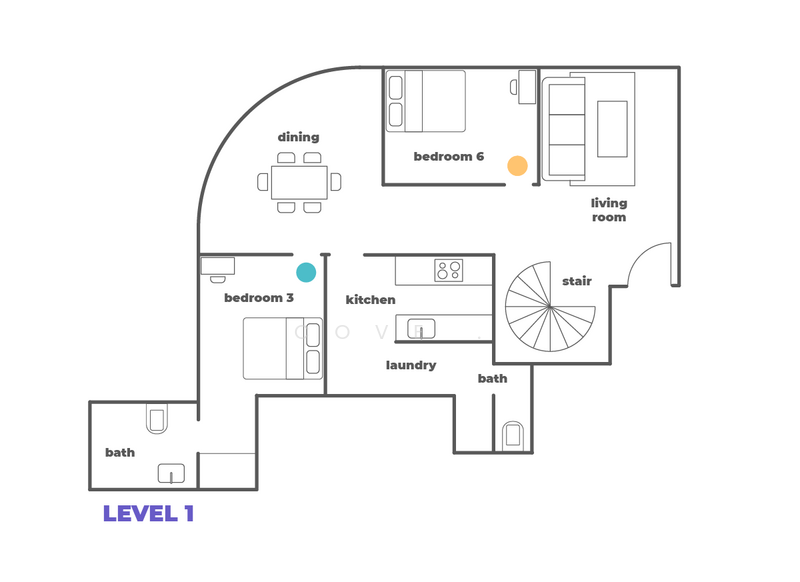 Teresa Ville, 1001 Lower Delta Road, Room Rental, 311 sqft, Condominium For Rent, by Cove, 500016969 - PropertyGuru.com.sg