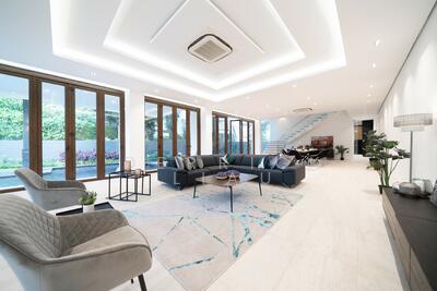 For Sale - Almost New 3.5 Storey Freehold Semi-D with Swimming pool in highly sought after Lucky Heights Estate