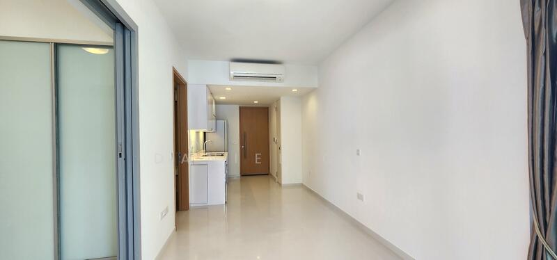 Living and dining areas