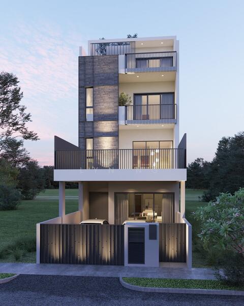 For Sale - ⭐️D23 ⭐️Brand New 3.5 Storey Terrace @ Hillview Crescent, HillV2, Upper Bukit Timah