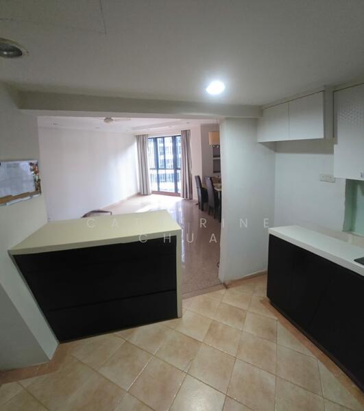 Kitchen towards the living hall