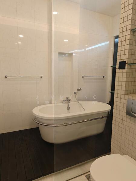 Master Bedroom attached toilet long bath