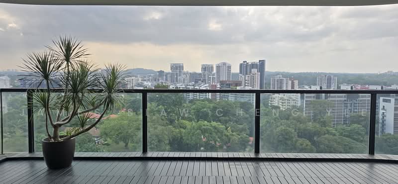 Reignwood Hamilton Scotts, 37 Scotts Road, 3 Bedrooms, 2,756 sqft, Apartment For Rent, by James Siaw Cheng Yee, 500018252 - Balcony - PropertyGuru.com.sg