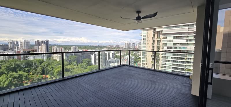 Reignwood Hamilton Scotts, 37 Scotts Road, 3 Bedrooms, 2,756 sqft, Apartment For Rent, by James Siaw Cheng Yee, 500018252 - Balcony - PropertyGuru.com.sg