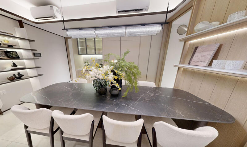Cheap 4bed flexi unit with private lift and unblocked view! Condominium For Sale at S$ 3,558,000 | PropertyGuru Singapore - Dining Room