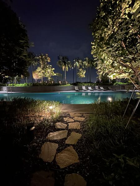Lentor Modern, 3 Lentor Central, 2 Bedrooms, 732 sqft, Condominium For Sale, by James Ow, 500018393 - Pool - PropertyGuru.com.sg