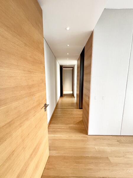 Walkway to bedrooms
