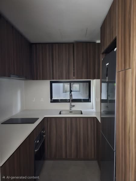 Lentor Modern, Lentor Central, 2 Bedrooms, 732 sqft, Condominium For Rent, by James Lim, 500018420 - Kitchen - PropertyGuru.com.sg