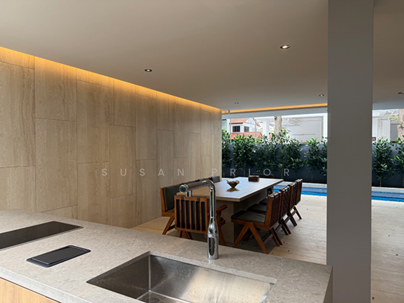 Unparalleled Bungalow Gem 1 km to Tao Nan, East Coast Road, 7 Bedrooms, 9,500 sqft, Detached House For Sale, by Susan Prior, 500018460 - Dining Room - PropertyGuru.com.sg