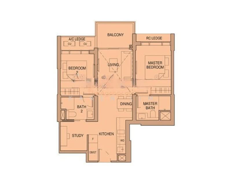 Sceneca Residence, Tanah Merah Kechil Link, 2 Bedrooms, 753 sqft, Condominium For Sale, by Karen Lim, 500018509 - PropertyGuru.com.sg