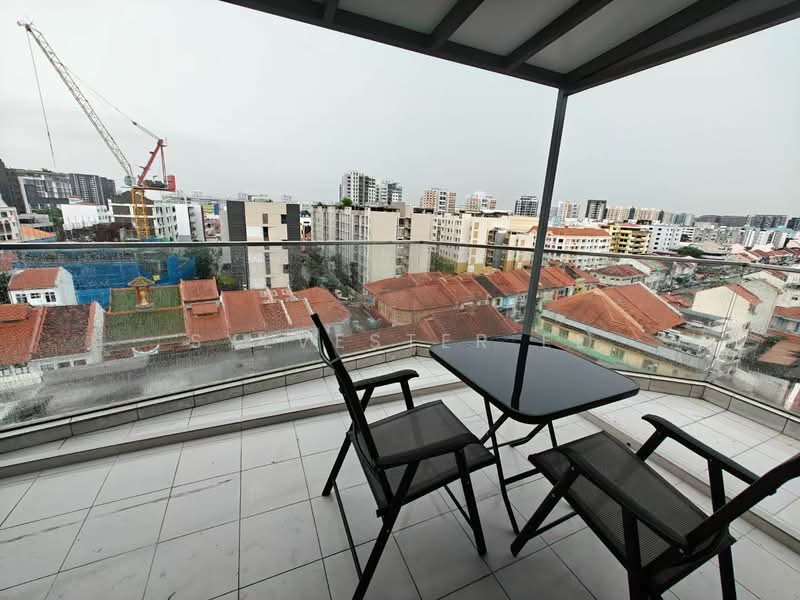 #1 Loft, 1 Lorong 24 Geylang, Room Rental, 150 sqft, Apartment For Rent, by Sylvester Ee, 500018532 - Balcony - PropertyGuru.com.sg