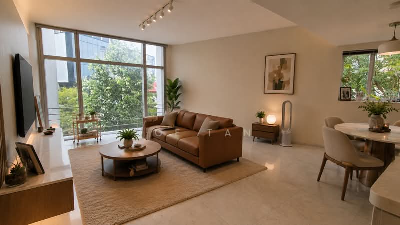 The Arris, 28 Yan Kit Road, Chinatown / Tanjong Pagar, 2 Bedrooms, 786 sqft, Apartment For Sale, by Joe Tan, 500018818 - Living Room - PropertyGuru.com.sg