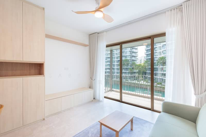 The Reef at King's Dock, 2 Harbourfront Avenue, 3 Bedrooms, 1,215 sqft, Condominium For Rent, by Isabelle Wong 黄凤鸣, 500018935 - Living Room - PropertyGuru.com.sg