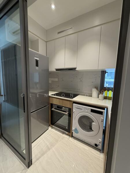 Enclosed Kitchen
