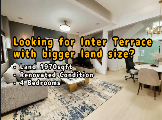 ⭐Land Size 1970sqft⭐Renovated Inter Terrace, 4 Bedrooms plus Helper's, North/South Facing, East Coast / Marine Parade, 4 Bedrooms, 2,486 sqft, Terraced House For Sale, by Ivan Toh 卓筬羿, 500019338 - PropertyGuru.com.sg