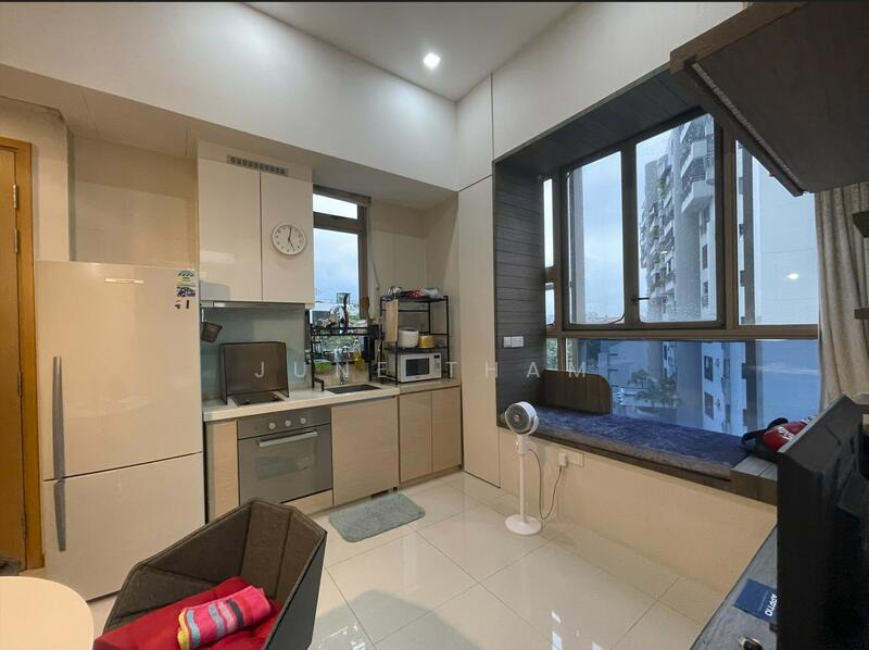 Open Kitchen cum Living