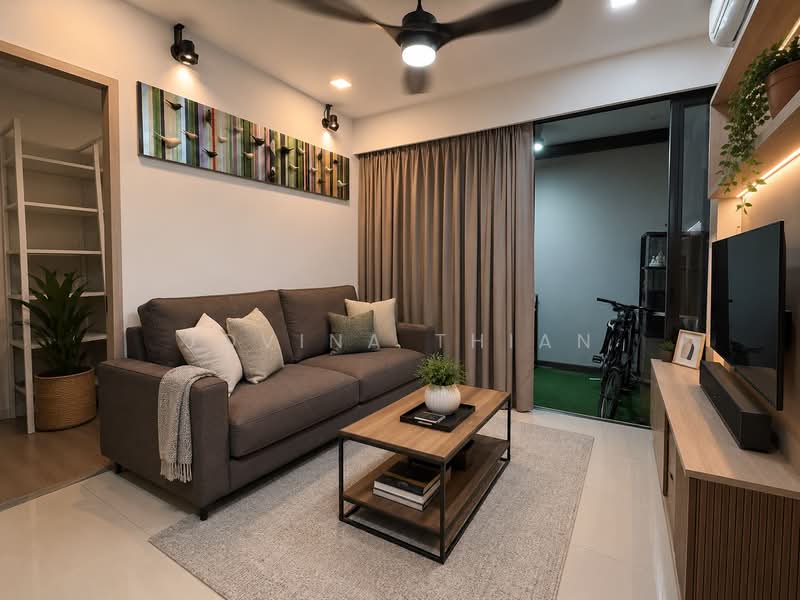Sol Acres, 14 Choa Chu Kang Grove, 2 Bedrooms, 614 sqft, Executive Condominium For Sale, by Jovina Thian, 500019501 - Living Room - PropertyGuru.com.sg