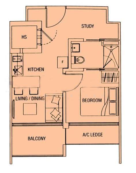 Laurel Tree, Hillview Terrace, Dairy Farm / Bukit Panjang / Choa Chu Kang, 1 Bedroom, 463 sqft, Condominium For Sale, by Sandra Yap, 500019570 - PropertyGuru.com.sg