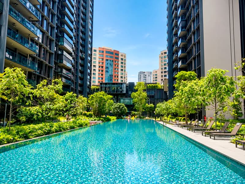 Tembusu Grand, 92 Jalan Tembusu, East Coast / Marine Parade, 1 Bedroom, 527 sqft, Condominium For Sale, by Dominic Chong, 500019820 - pool - PropertyGuru.com.sg