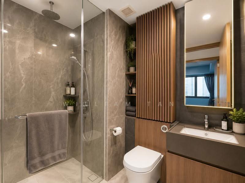 Midwood, 10 Hillview Rise, Dairy Farm / Bukit Panjang / Choa Chu Kang, 2 Bedrooms, 635 sqft, Condominium For Sale, by William Tan, 500019952 - Bathroom - PropertyGuru.com.sg
