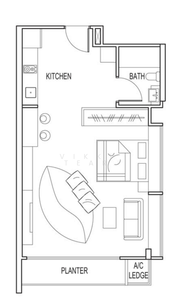 For Rent Studios @ Marne