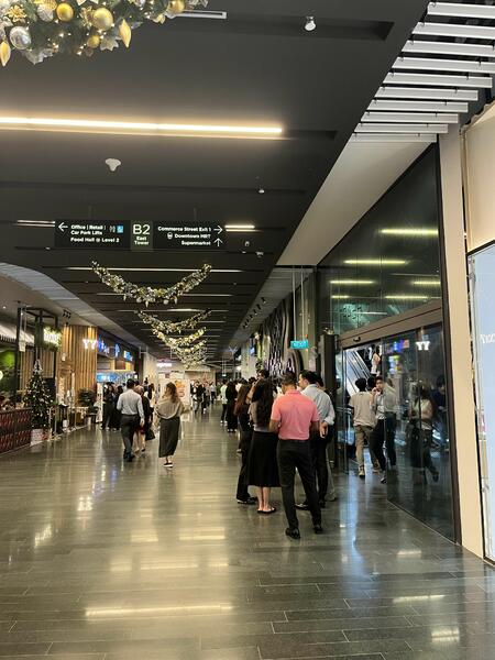 The Heart @ Marina One, 5 Straits View, 1,604 sqft, Food & Beverage For Rent, by Cheryl Sim 沈欣仪, 500020170 - Corridor - CommercialGuru.com.sg