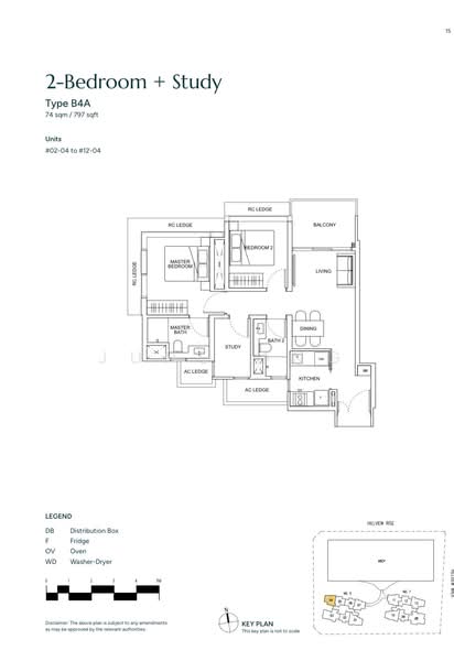 Hillhaven, 5 Hillview Rise, 2 Bedrooms, 797 sqft, Condominium For Sale, by June Ong, 500020339 - PropertyGuru.com.sg