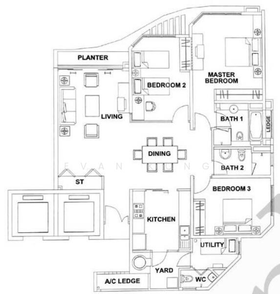 For Rent Edelweiss Park Condo